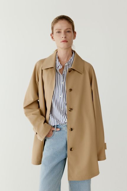 Trench droit ICICLE Dew
