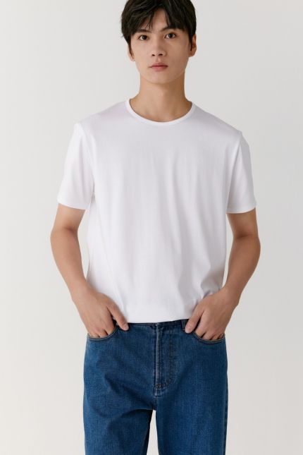 T-shirt à manches courtes en coton 